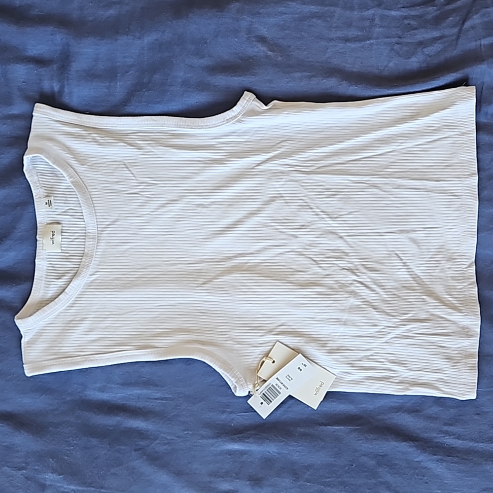 Aritzia Wilfred Adventure Tank White M